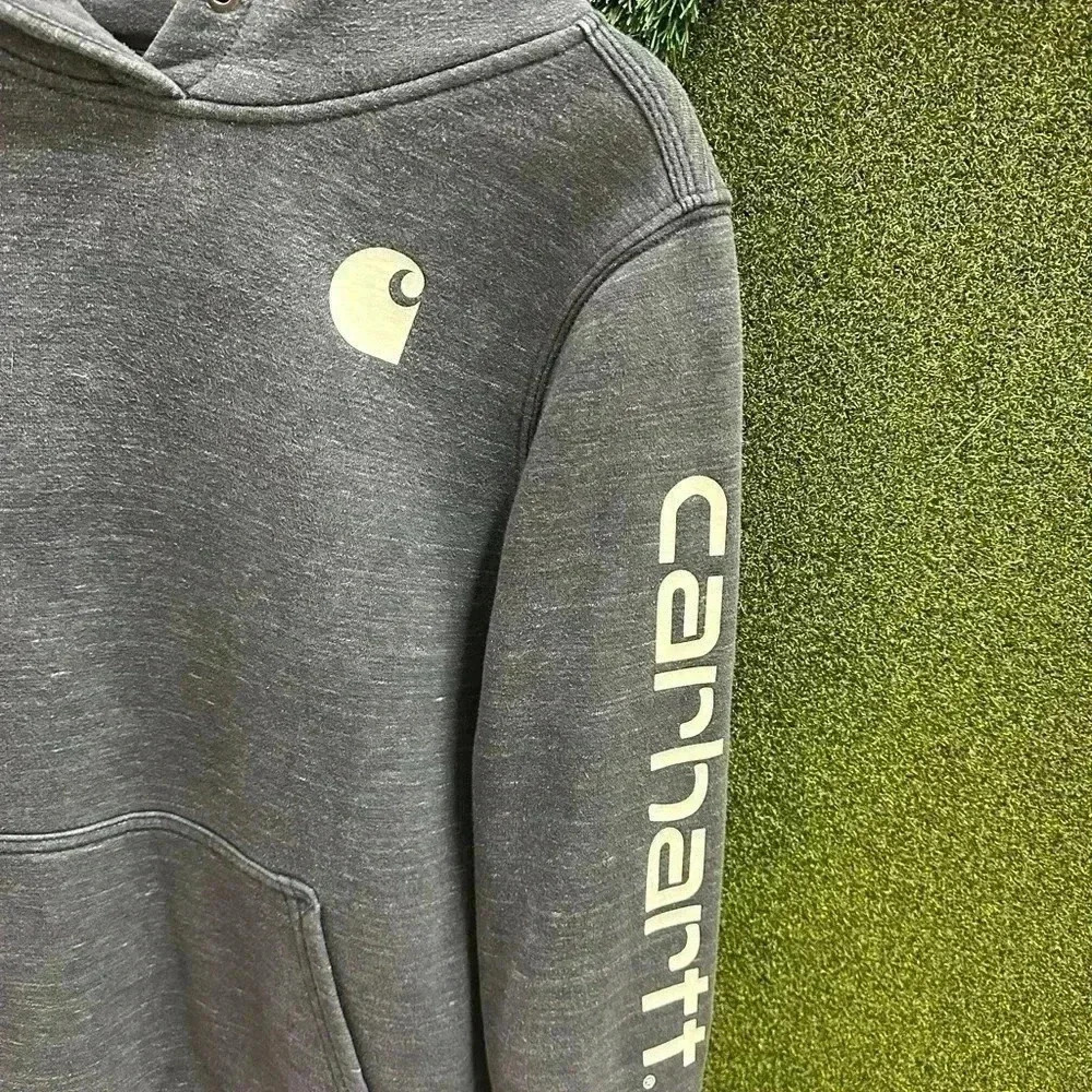 Carhartt Logo Hoodie Large - Picture 4 of 6